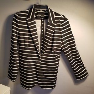 BLACK Sack's Fifth Ave./Stripped Jacket